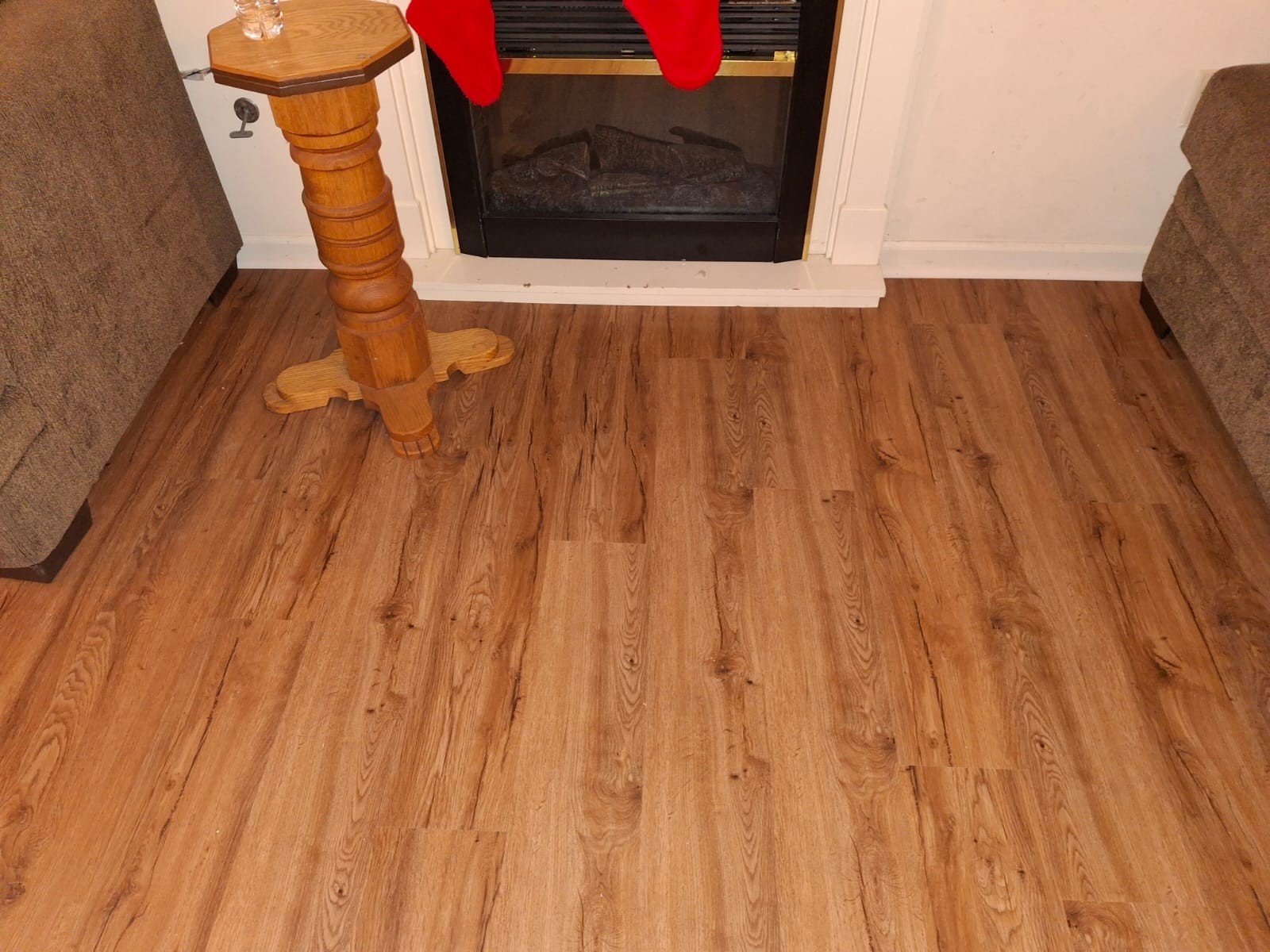 Hardwood floor installation in Carmel