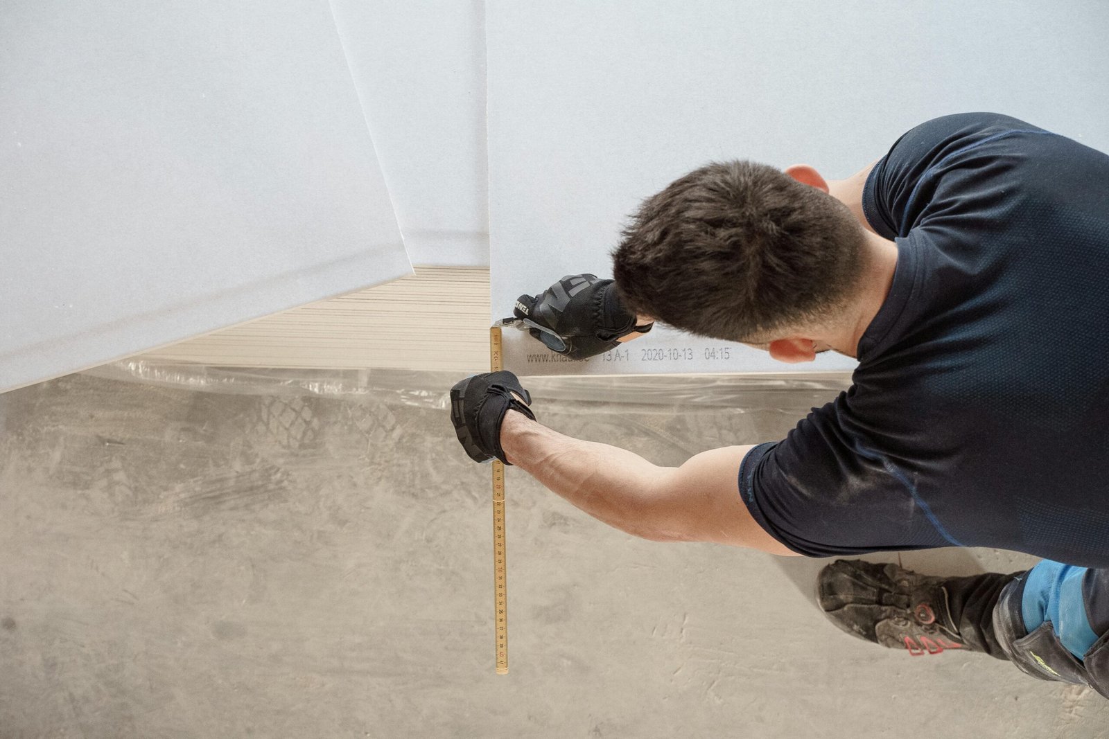 Hardwood flooring installation in Carmel